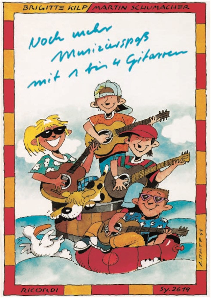 Noch mehr Musizierspaß mit 1 bis 4 Gitarren